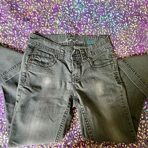 INC International Concepts Charcoal Skinny Jeans